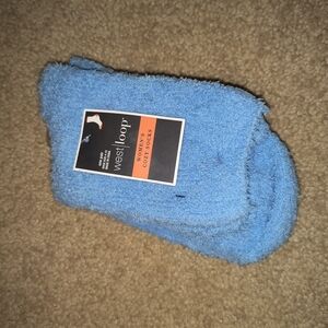 West Loop Blue Casual Socks for Cozy Comfort